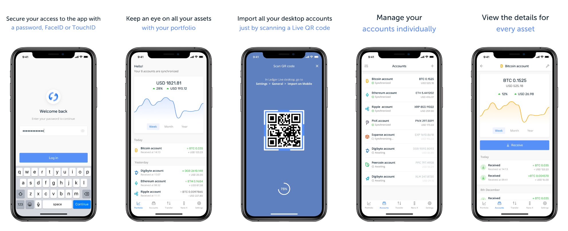 Ledger Live as the companion app for Ledger devices