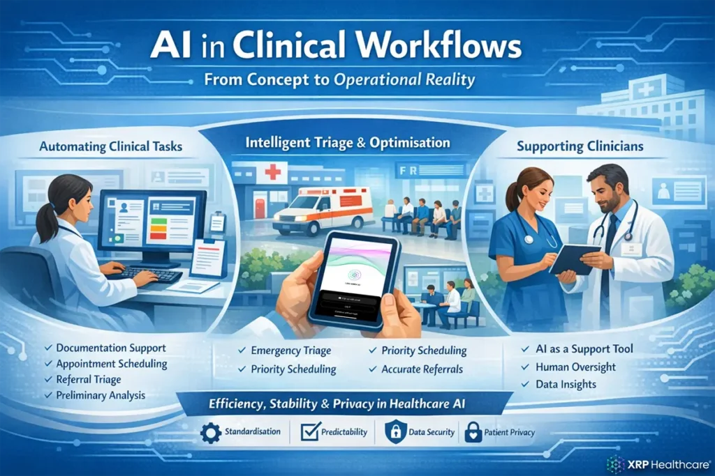 AI in clinical workflows