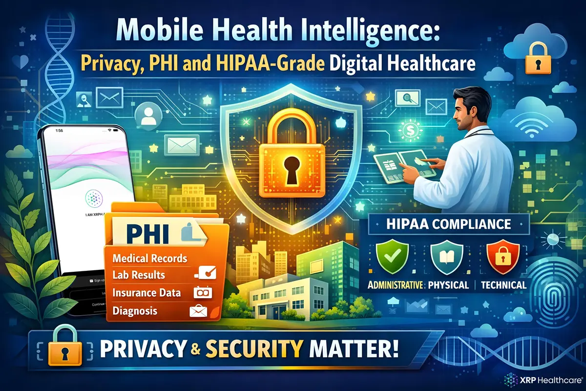 mobile healthcare privacy HIPAA security digital health platforms