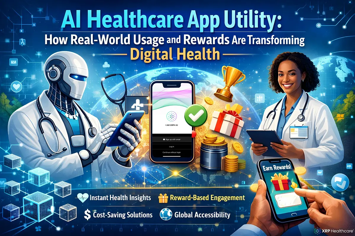 AI healthcare app utility and rewards XRPH AI platform