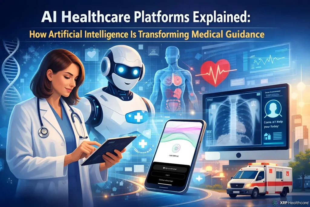 AI healthcare platform digital medical guidance technology