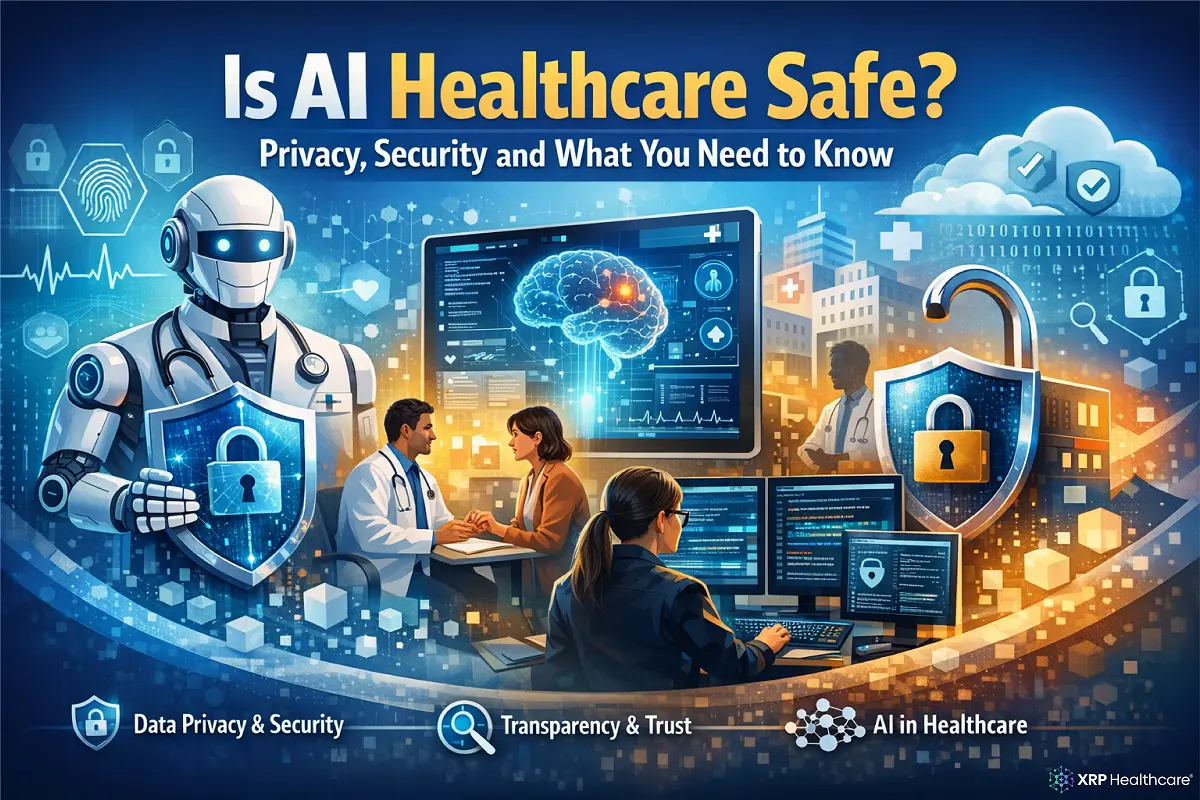 is AI healthcare safe privacy security data protection XRPH AI