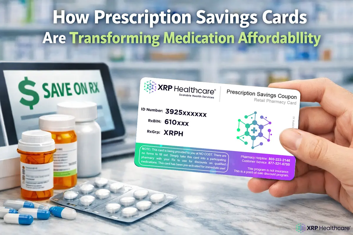 prescription savings card pharmacy discount medication affordability